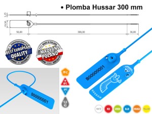 Plomba HUSSAR Pro 300 mm (1000 szt.)