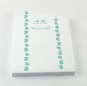 Formatki do bilonu - 50 gr (1 bloczek)