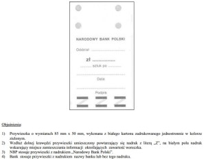 Przywieszki do worka jednostkowego na monety nieobiegowe (100 szt.)